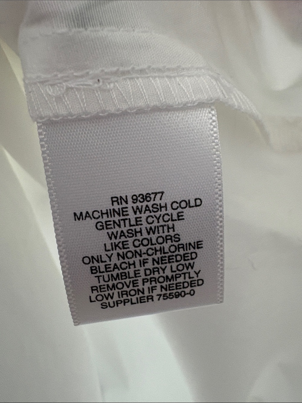 Liz Claiborne White Sleeveless Tie-Neck Blouse Size XL - Picture 4 of 10